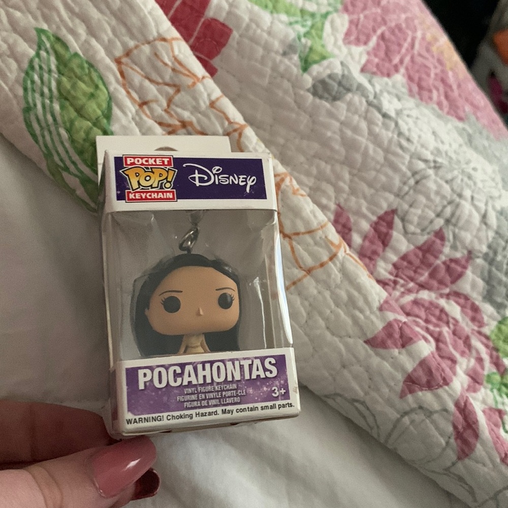 Pocahontas funko pop keychain